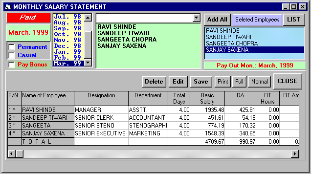 Accounting Software for Pathology Labs, Hospital Supplier Accounting Software, Medical Shop Management Software, Hospital Software, Billing, Invoicing, Inventory Control and Accounting Software for Medicine Dealers, Stockists, Medical Stores, hospital suppliers. Modules :Customers, Suppliers, Products, Sales, Purchase, Accounts & Utilities. Free Trial Download